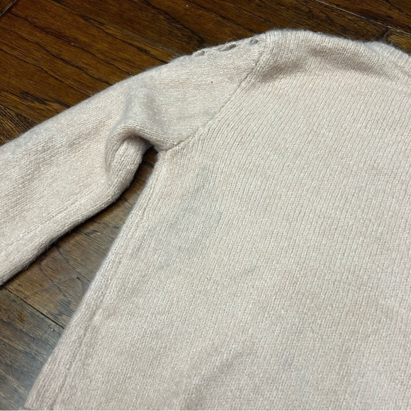 Lulus Level of Detail Blush Pink Cutout Sleeve Sweater - Picture 9 of 10